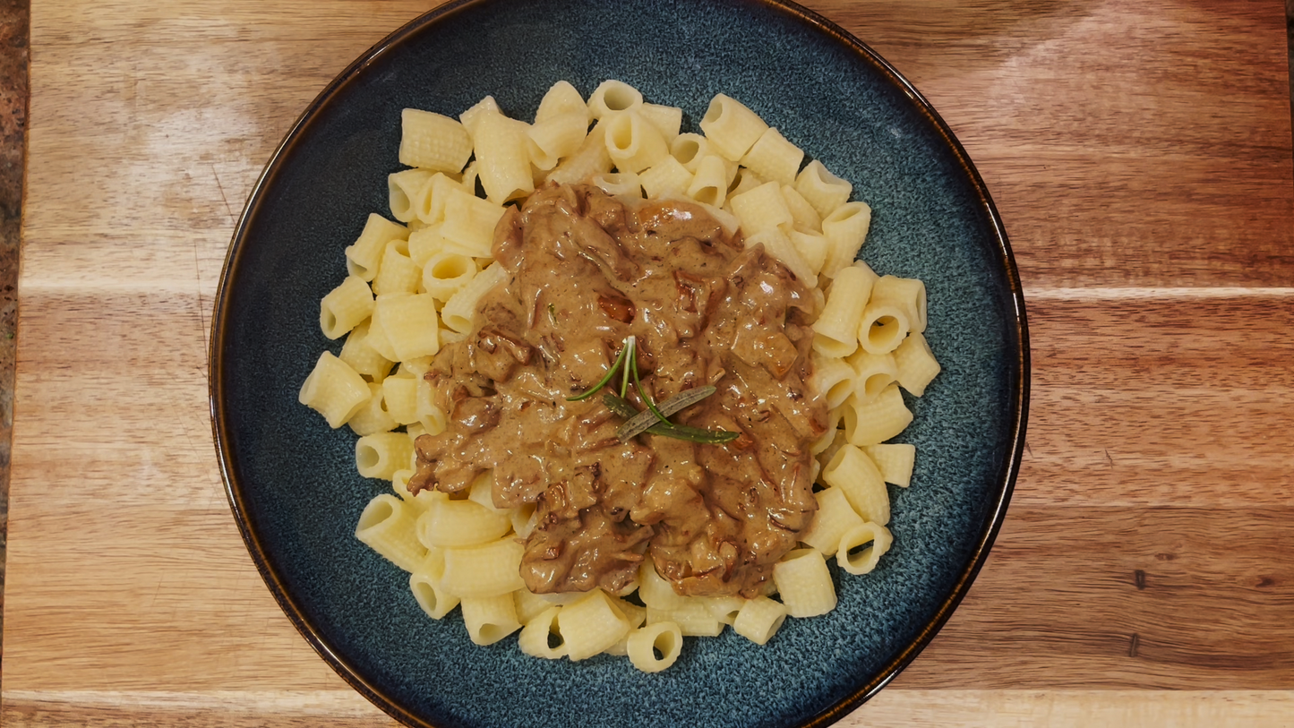 Mushroom Sherry Cream Sauce