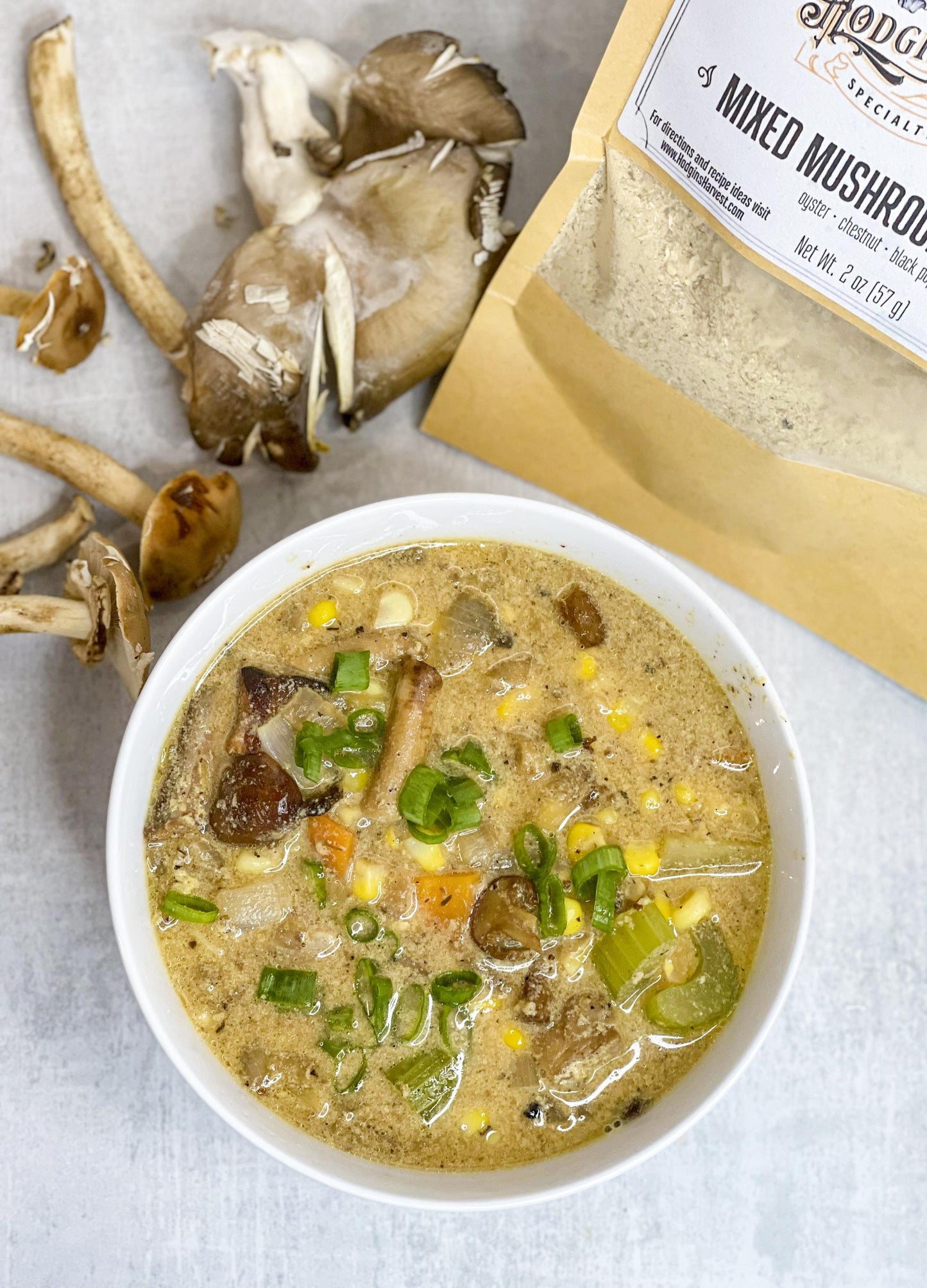 Mushroom Corn Chowder