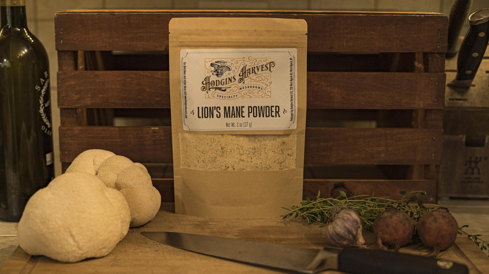Organic Lion's Mane Powder - Hodgins Harvest