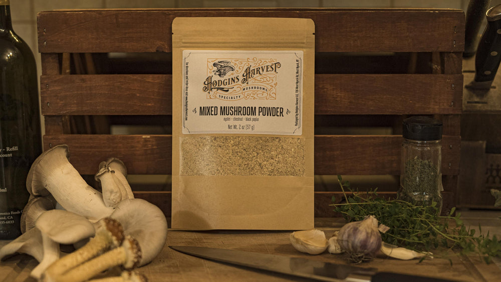 Organic Mixed Mushroom Powder - Hodgins Harvest